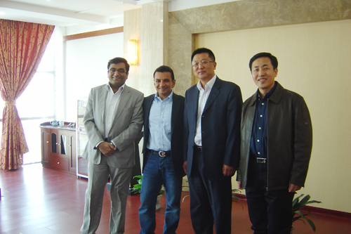 Welcome customers from Saudi Arabia to visit DAHAI
