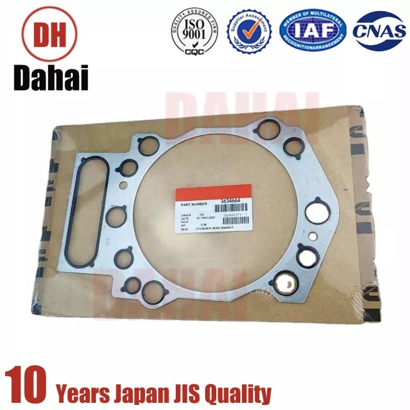 DAHAI 3634664 3166289 3090198 Cylinder head gasket for Terex