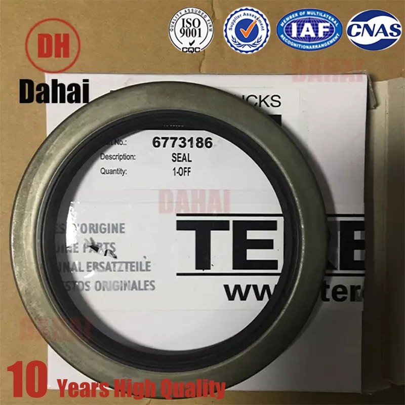 DAHAI Japan Brand Terex chassis parts Terex seal 6773186 TR100 for terex