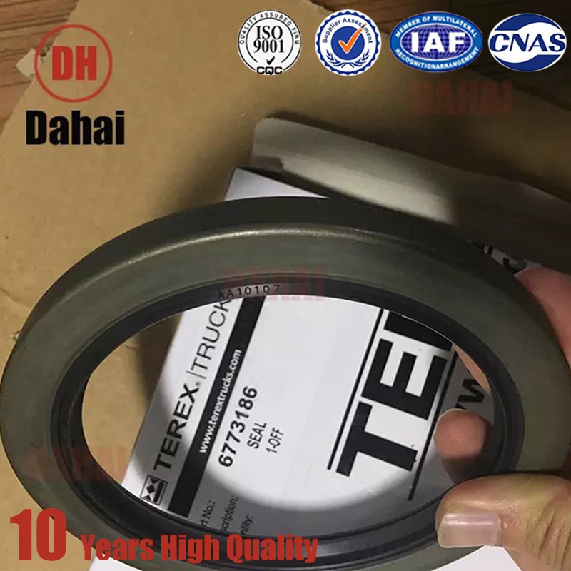 DAHAI Japan Brand Terex chassis parts Terex seal 6773186 TR100 for terex