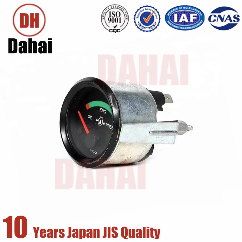 DAHAI Japan 15043280/15308402 , Dump Truck Spare Parts , construction machinery parts, oil pressure gauge For Terex