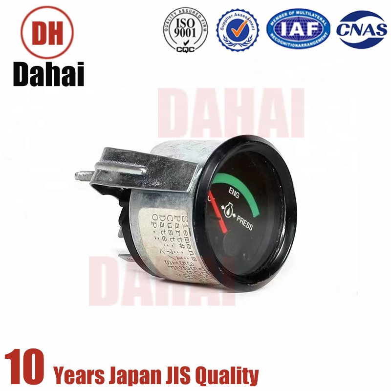 DAHAI Japan 15043280/15308402 , Dump Truck Spare Parts , construction machinery parts, oil pressure gauge For Terex